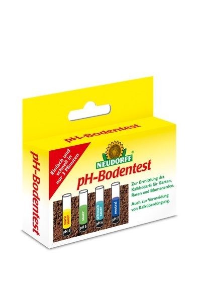 pH Bodentest für 8 Tests