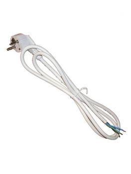 Netzkabel mit Stecker, 3-adrig 1,5 mm./ 1,5m.